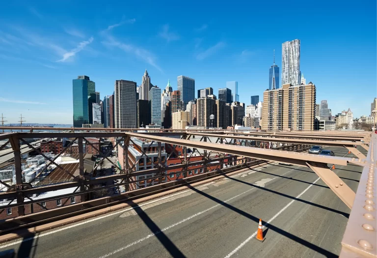 Minder auto’s in manhattan door nieuwe tolmaatregel